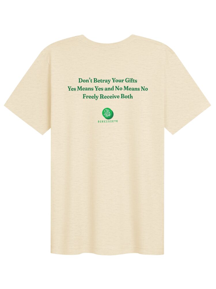 Don’t Betray Your Gifts Tee, Heather Natural, photo 2