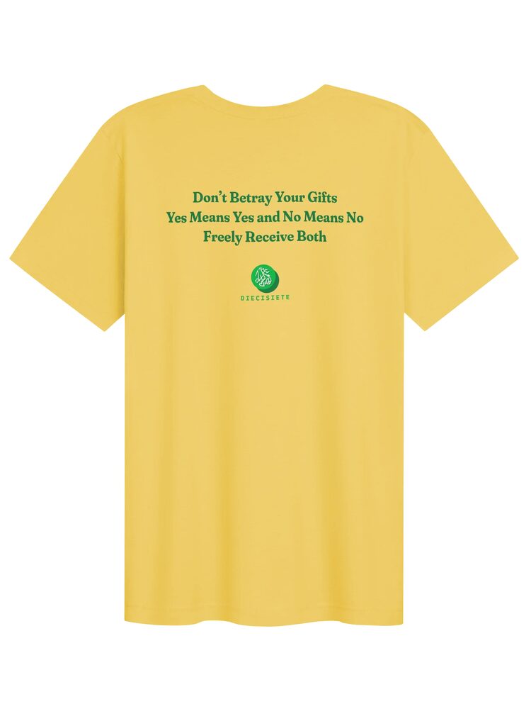 Don’t Betray Your Gifts Tee, Yellow, photo 2