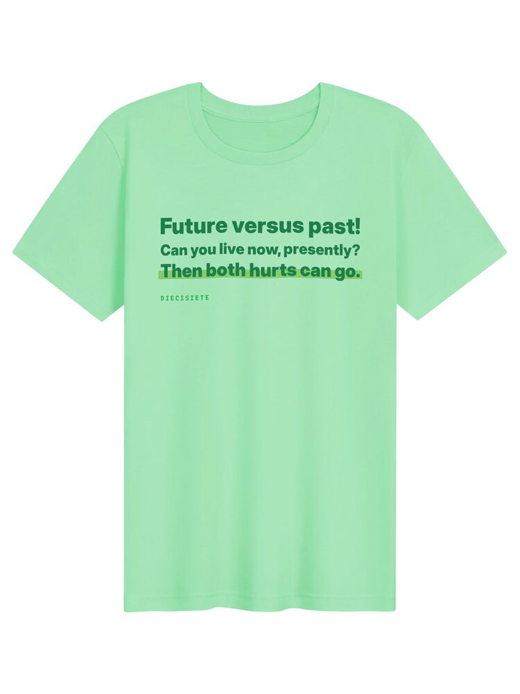 Live Now, Let Go Tee, Mint