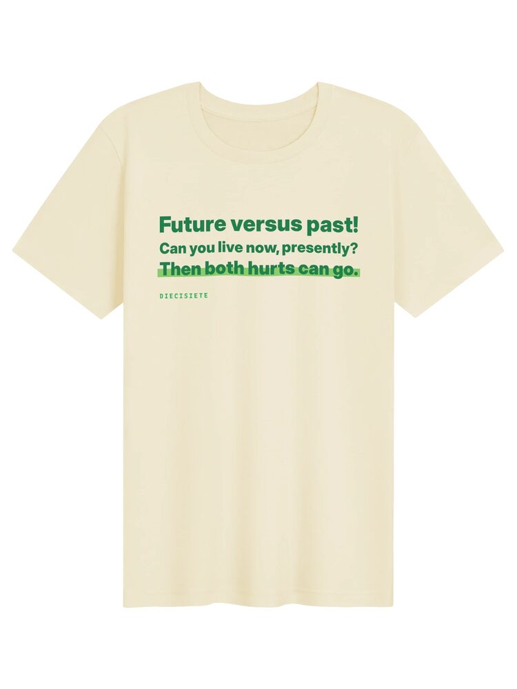 Live Now, Let Go Tee, Natural