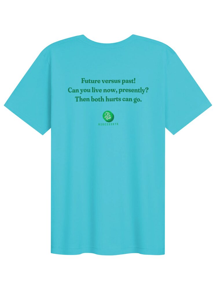 Live Now, Let Go Tee, Turquoise, photo 2