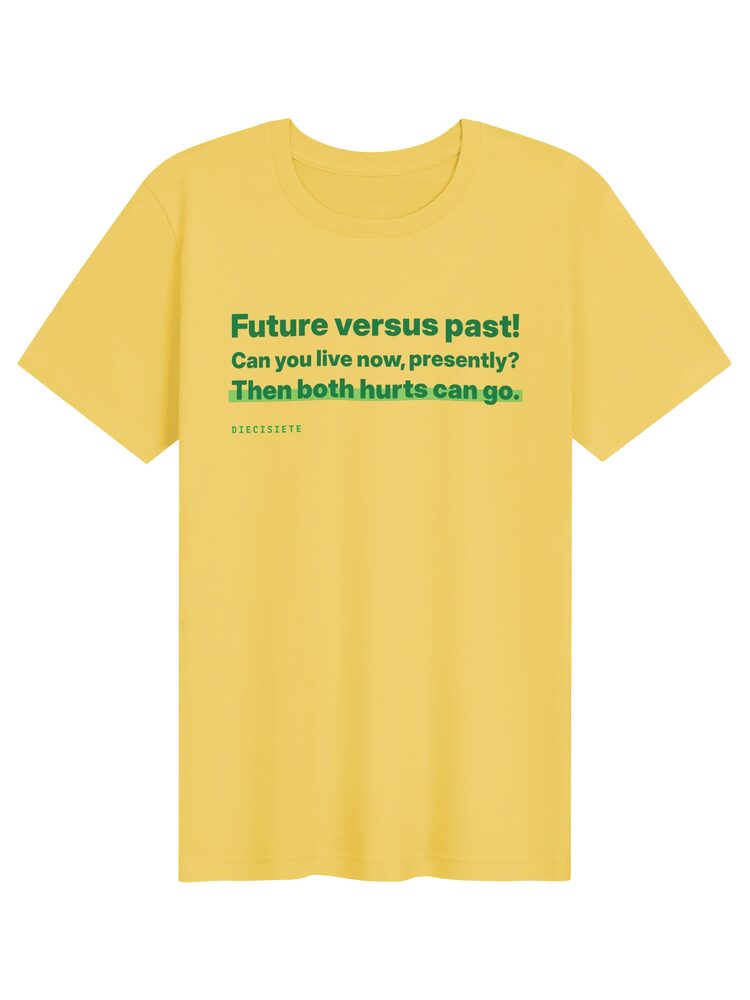Live Now, Let Go Tee, Yellow