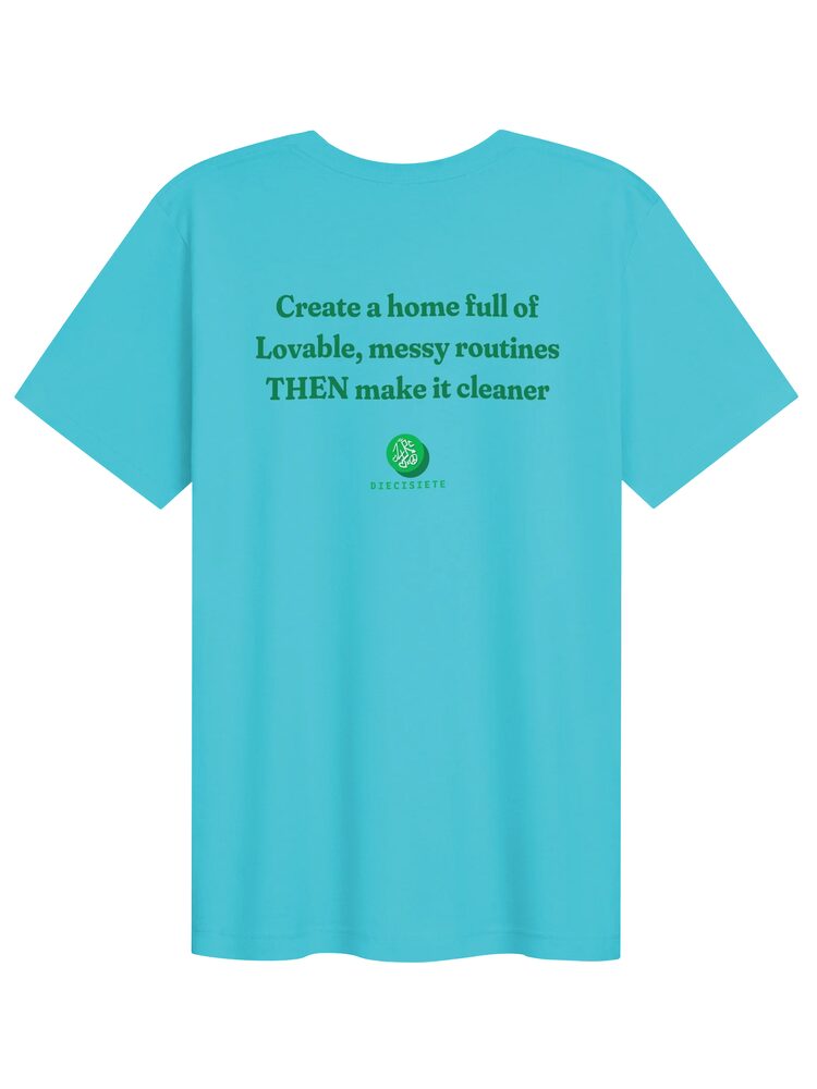 Lovable Messy Routines Tee, Turquoise, photo 2