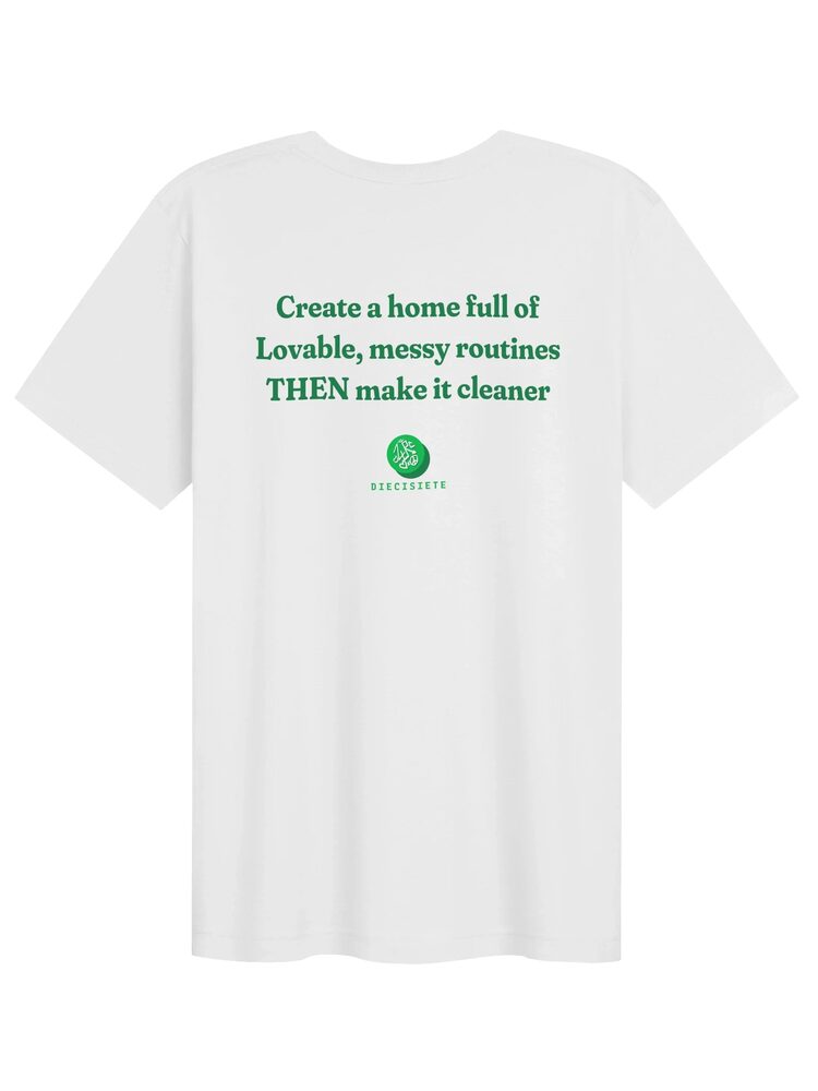 Lovable Messy Routines Tee, White, photo 2