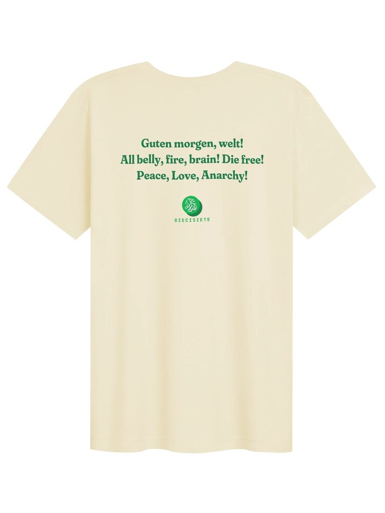 Peace, Love, Anarchy Tee, Natural, photo 2