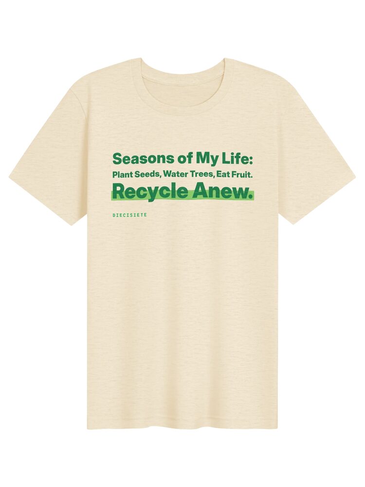 Seasons of My Life Tee, Heather Natural