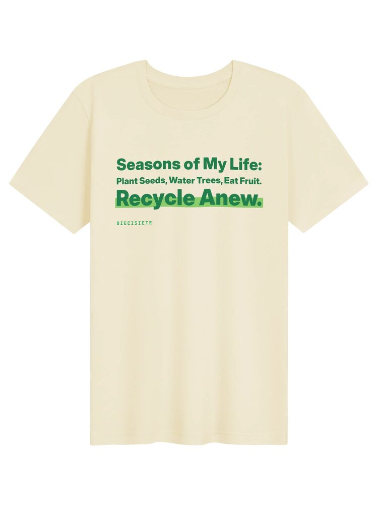 Seasons of My Life Tee, Natural