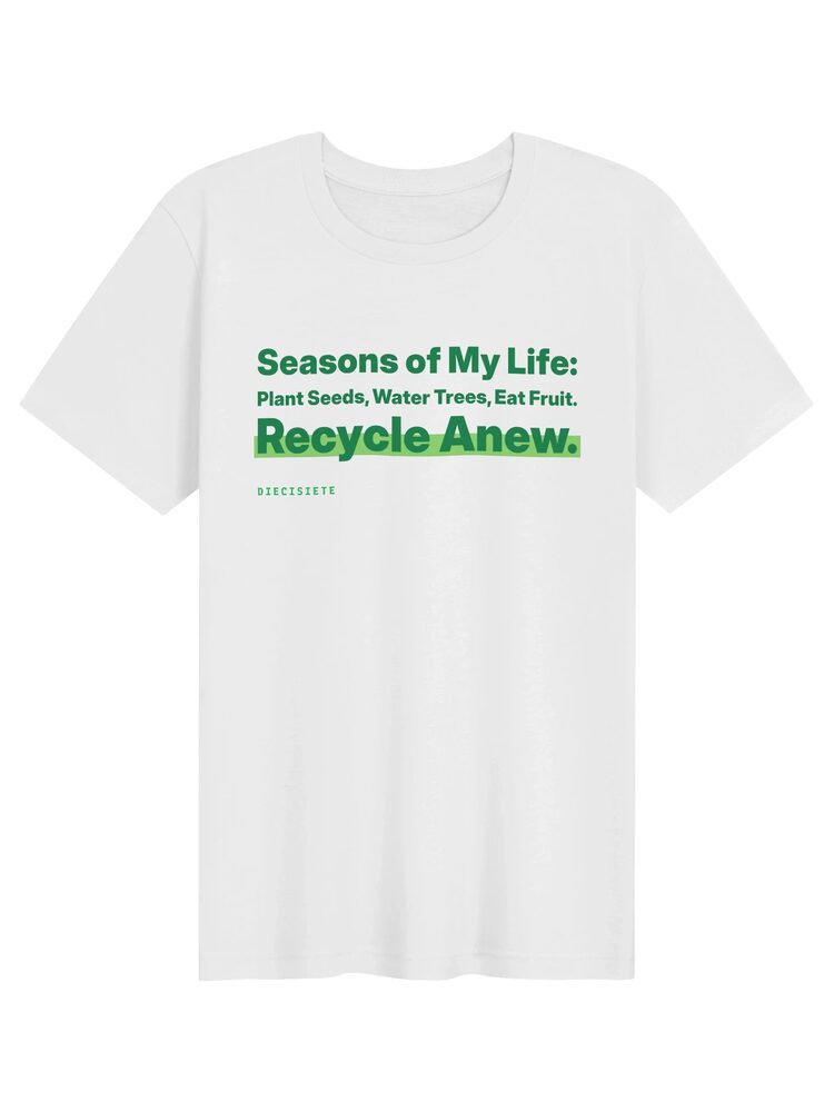 Seasons of My Life Tee, White