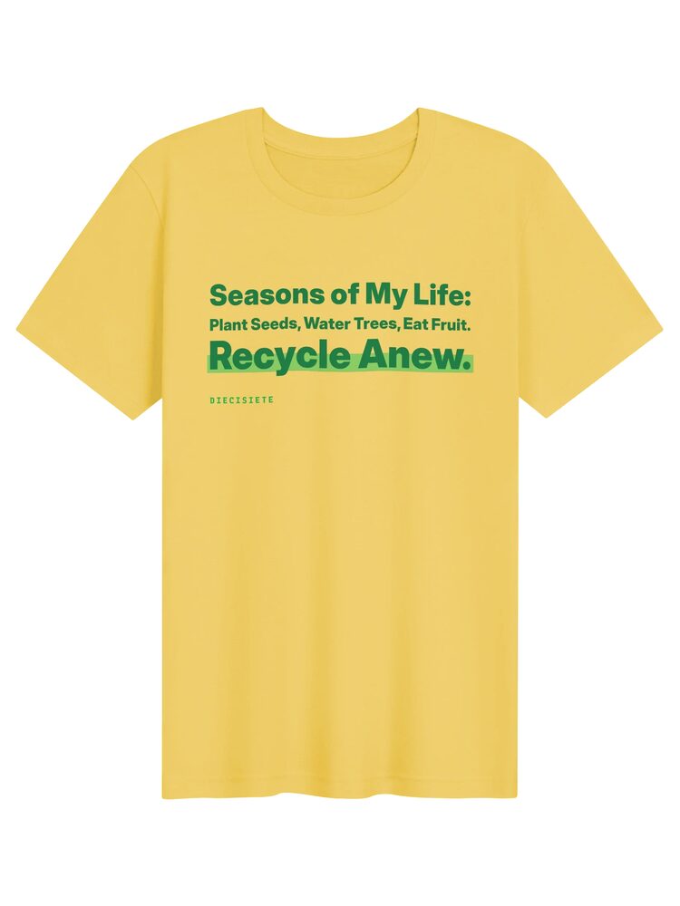 Seasons of My Life Tee, Yellow
