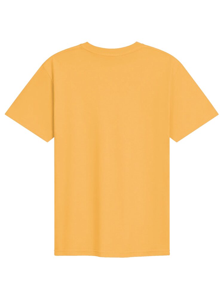 ZURC Blank Embroidered T-Shirt YELLOW + GREEN LOGO, Mustard, photo 2