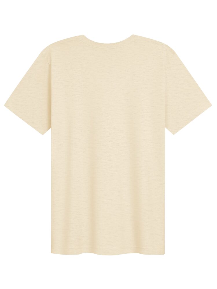 ZURC Left Chest Logo Tee, Heather Natural, photo 2