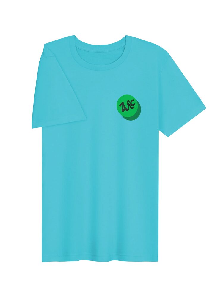 ZURC Left Chest Logo Tee, Turquoise, photo 3