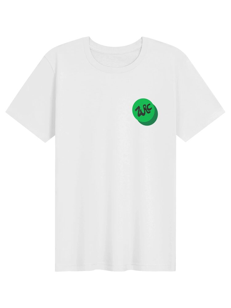 ZURC Left Chest Logo Tee, White