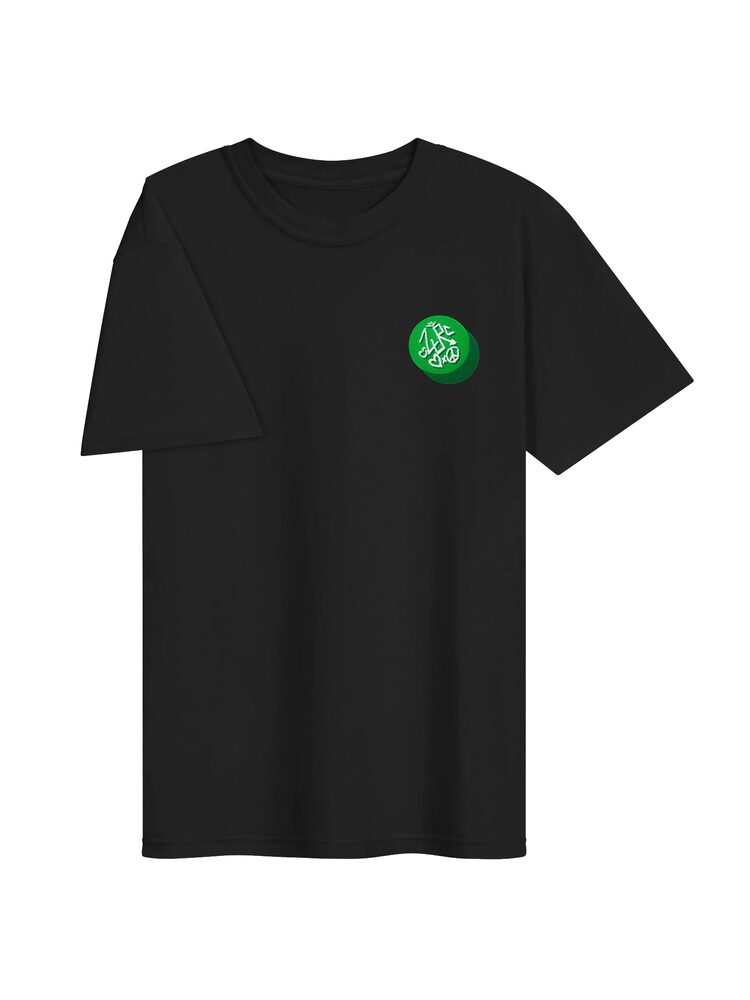 ZURC LOGO Embroidered/Printed Tee, Black, photo 3