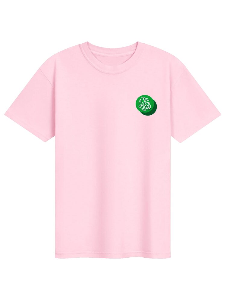 ZURC LOGO Embroidered/Printed Tee, Blossom