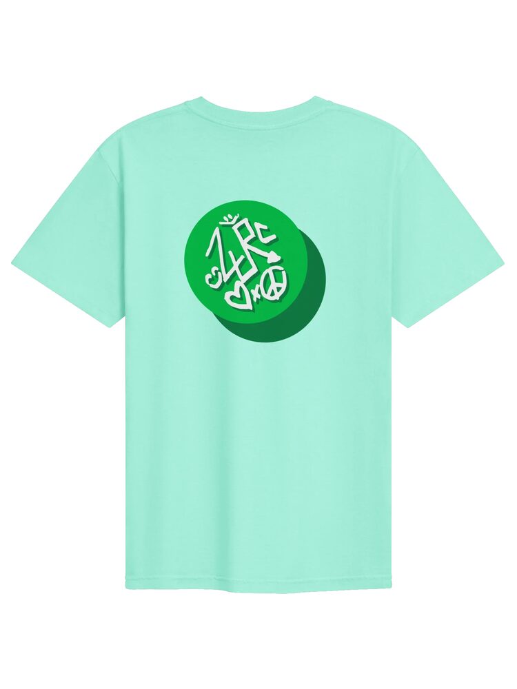 ZURC LOGO Embroidered/Printed Tee, Chalky Mint, photo 2