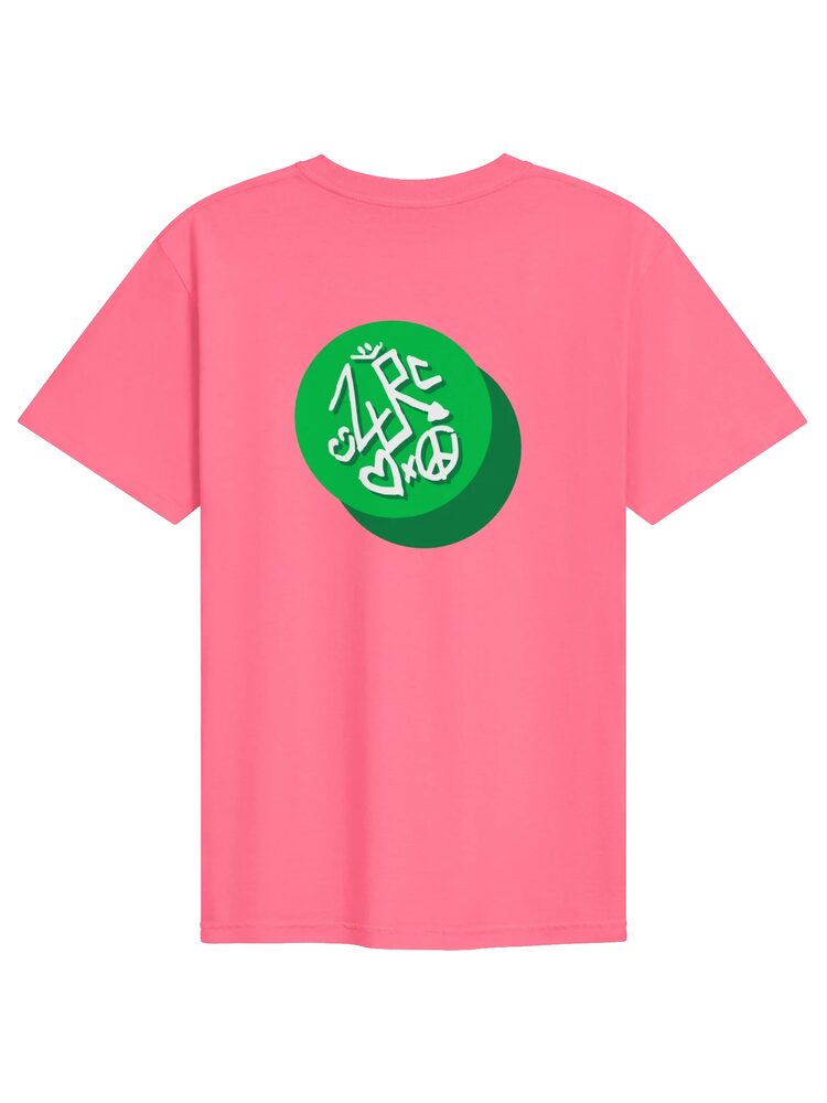 ZURC LOGO Embroidered/Printed Tee, Crunchberry, photo 2