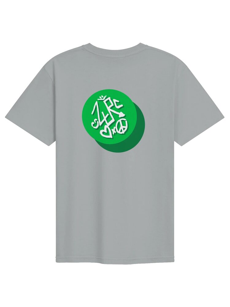 ZURC LOGO Embroidered/Printed Tee, Granite, photo 2