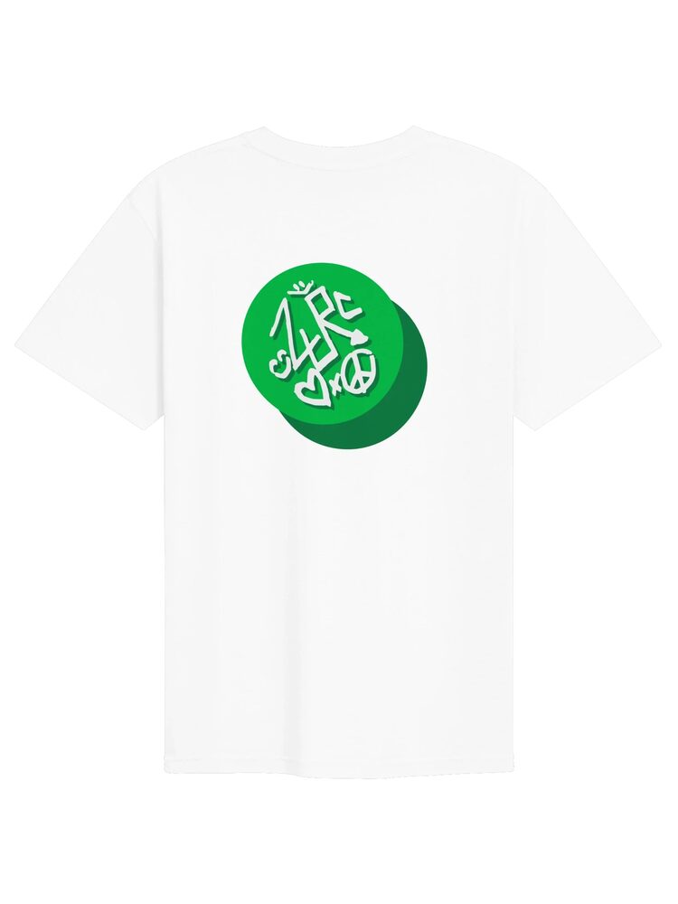 ZURC LOGO Embroidered/Printed Tee, White, photo 2