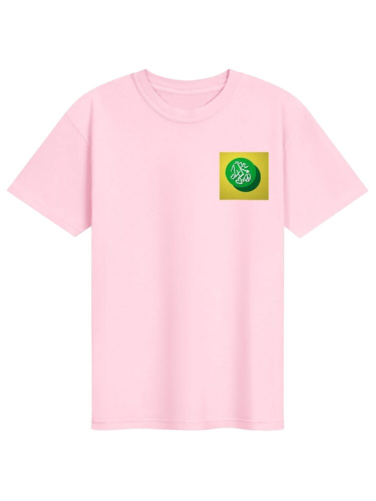 ZURC LOGO Yellow+Green Embroidered/Printed Tee, Blossom