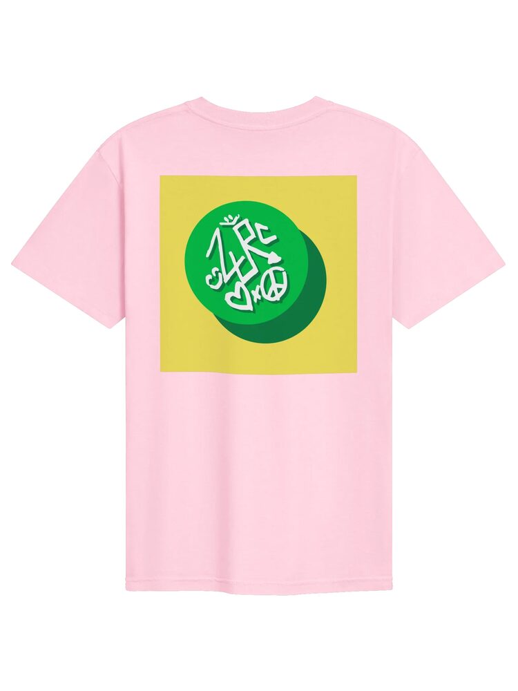 ZURC LOGO Yellow+Green Embroidered/Printed Tee, Blossom, photo 2